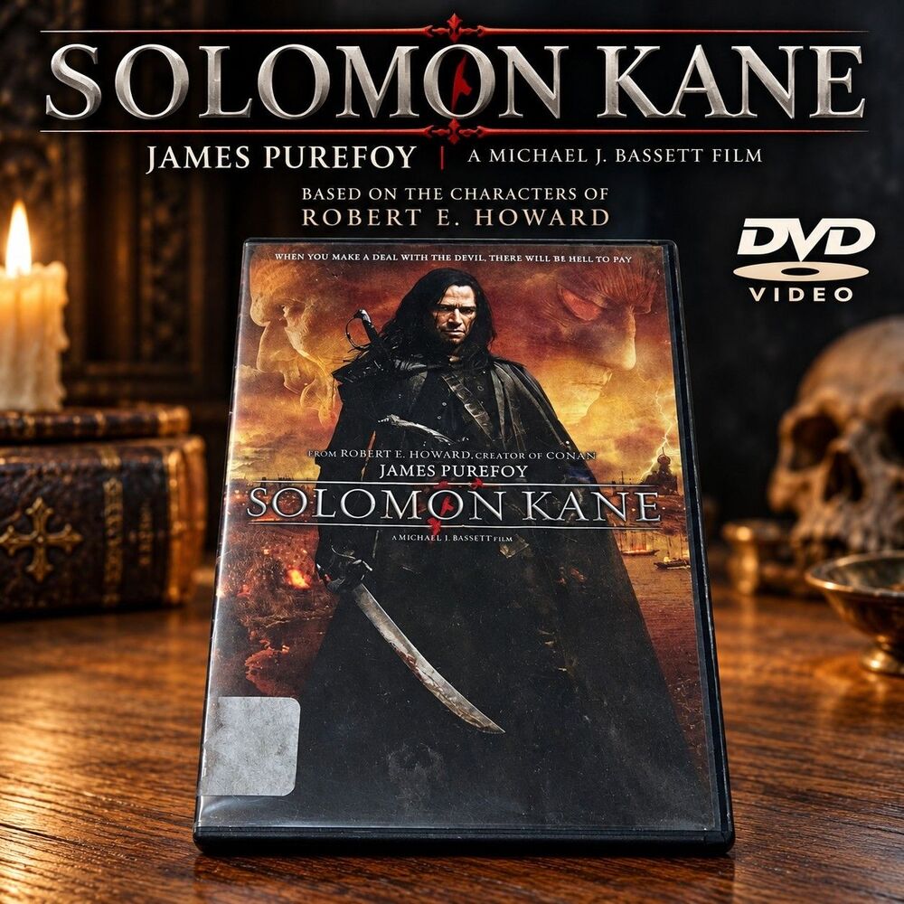 Solomon Kane DVD 2009 James Purefoy Robert E Howard Radius Widescreen